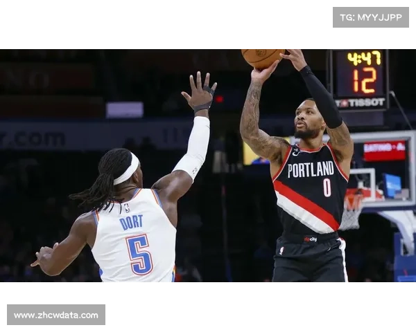 雷霆冲击12连胜客场挑战开拓者，亚历山大率队碾压残阵